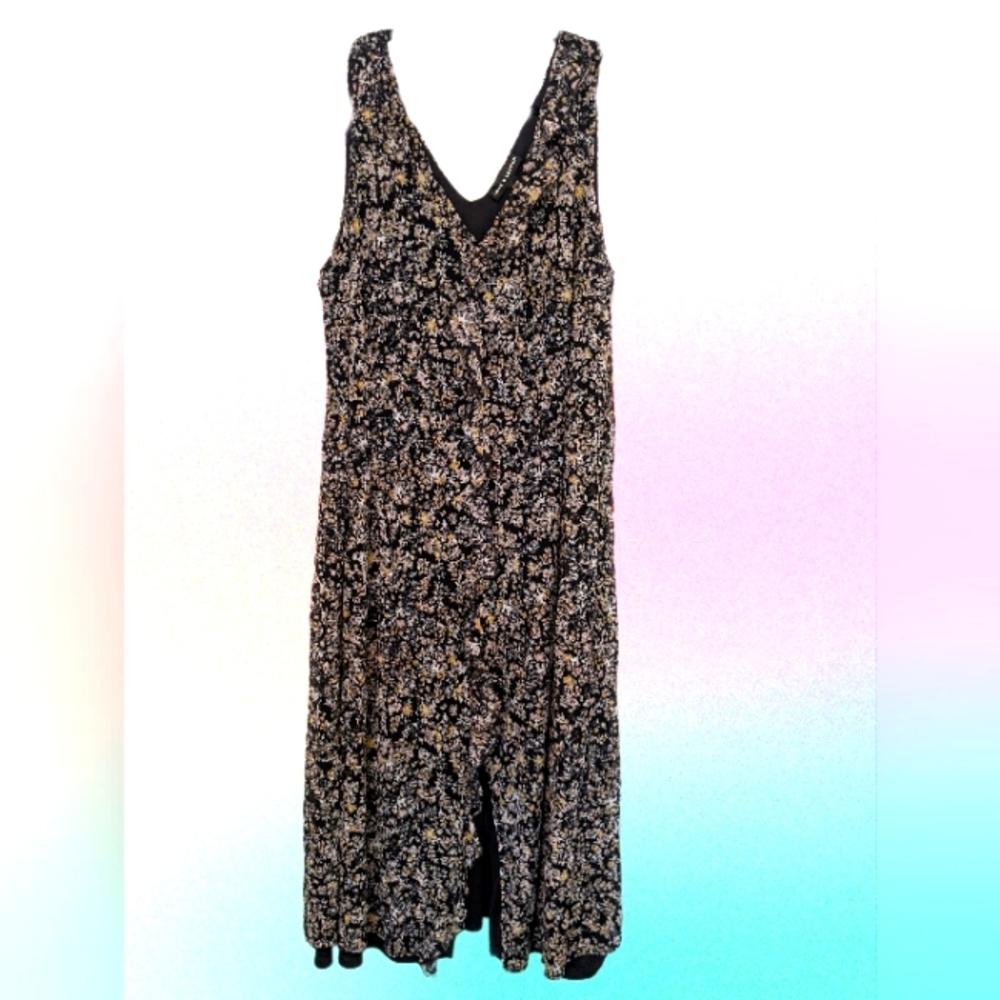 Love & Legend - Floral Mesh Ruffle Dress - 3X - NWT